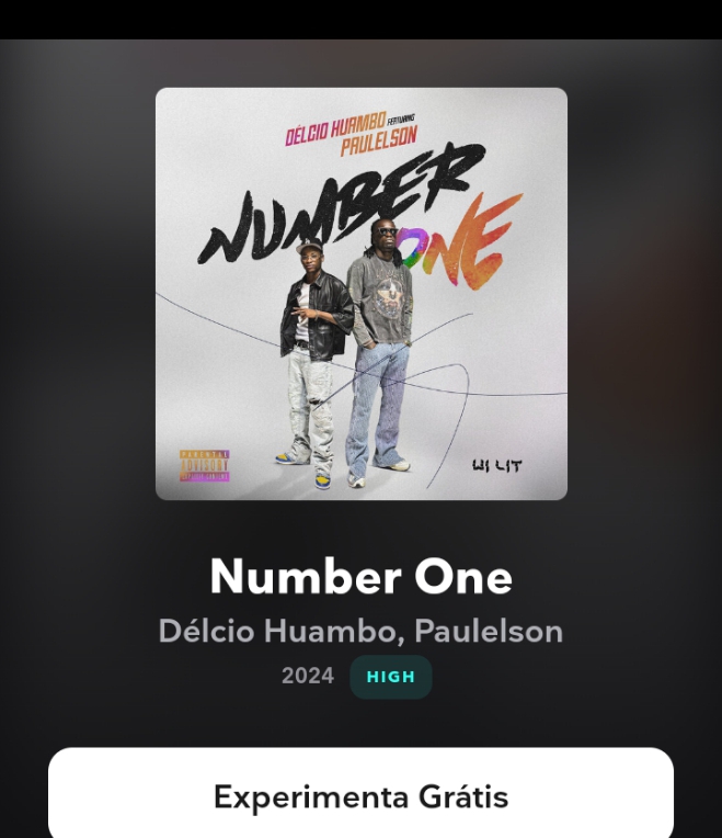 Delcio Huambo – Number One ft Paulelson&nbsp;(Baixar)